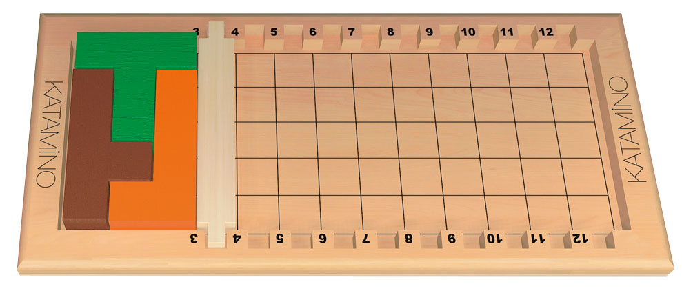 Plateau avec le penta A 3 résolu.